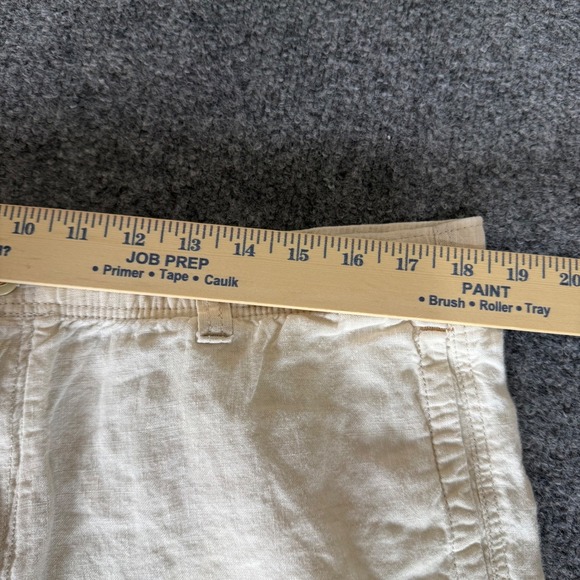 Tommy Bahama Relax Linen Pants Mens Medium Beige Drawstring Casual Beach Comfort - Picture 5 of 9